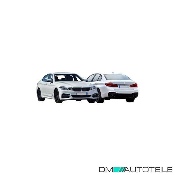 Stoßstange hinten 6x PDC grundiert passt für BMW 5er G30 (540) ohne M-Paket