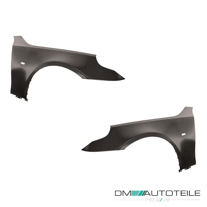 Kotflügel SET rechts+links vorne Alu mit Blinkerloch passt für BMW 5er 03-07