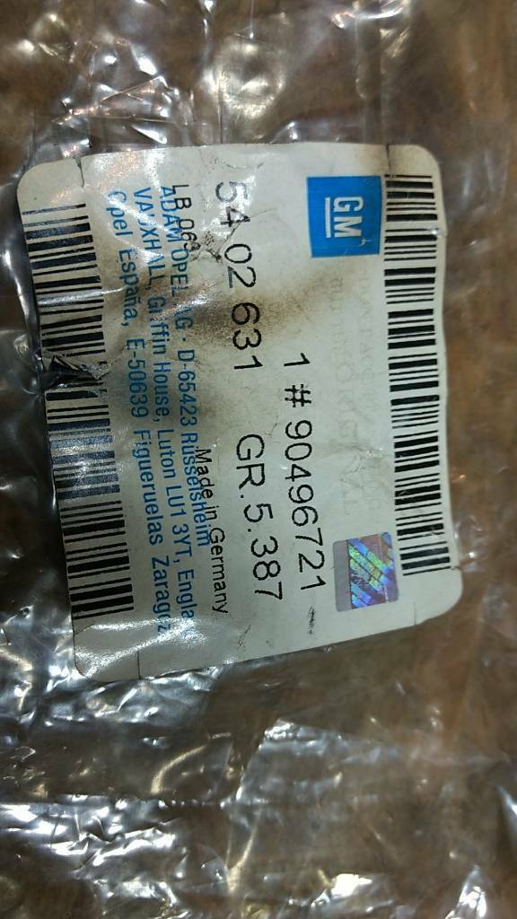 Original GM Opel Lager Achskörper Vectra B 75-196PS NEU