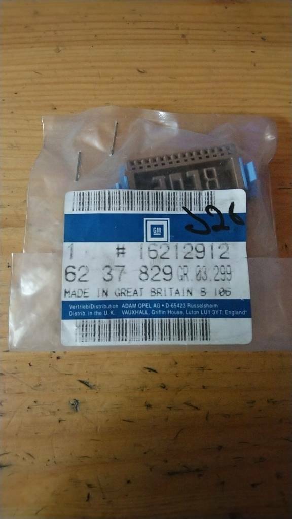 Astra f Steuergerät Programmspeicher neu Original GM Opel 16212912