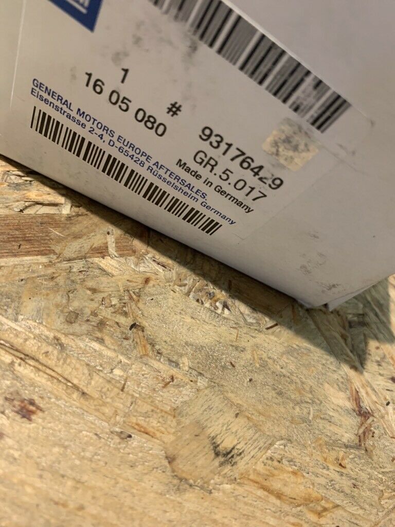 Original GM Opel Meriva Bremsklötze vorne Neu