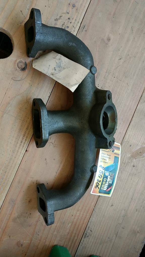 Original GM Opel Kadett D Corsa A Abgaskrümmer NEU