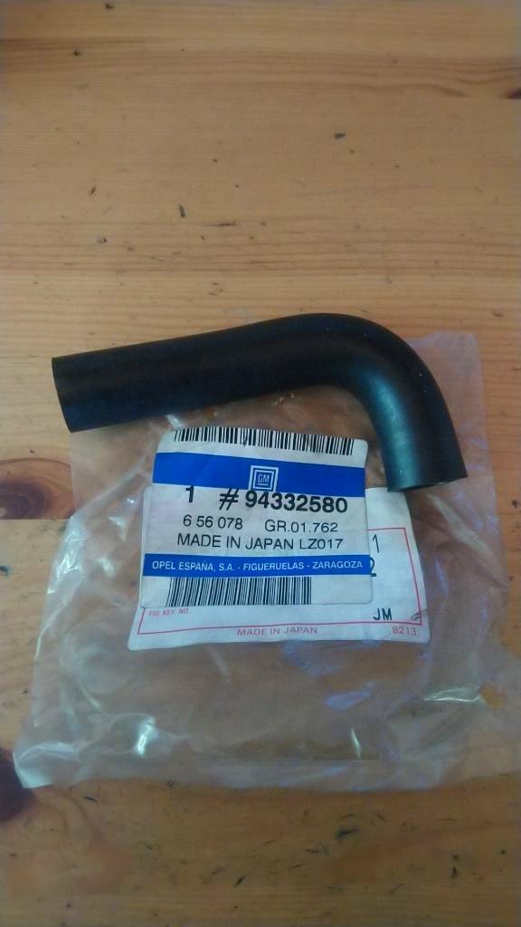 Corsa B Vectra B Diesel Entlüftungsschlauch neu Original GM