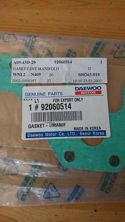 Daewoo Leganza Nubira Ansaugkrümmer Dichtung neu original GM