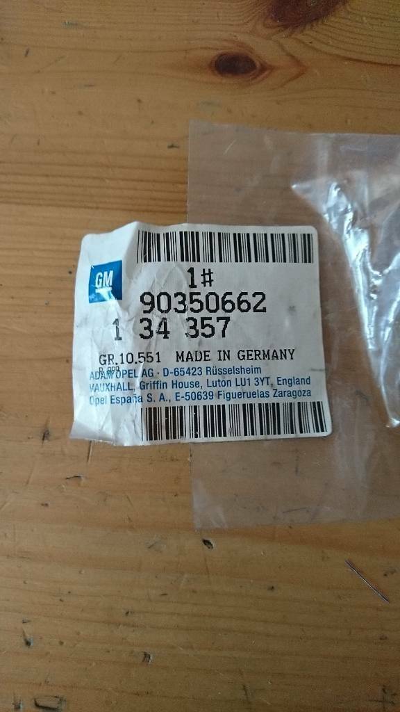 Omega A Hebel Rollensteuerung Neu Original GM