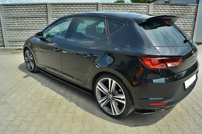 Seitenschweller Ansatz für SEAT LEON III CUPRA / FR Carbon Look