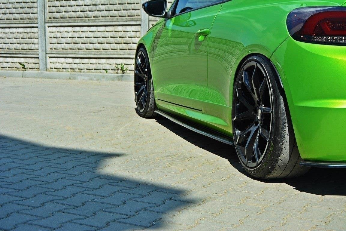 Seitenschweller Ansatz für VW SCIROCCO R Carbon Look