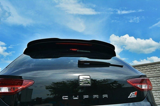 Spoiler CAP für SEAT LEON III CUPRA schwarz Hochglanz
