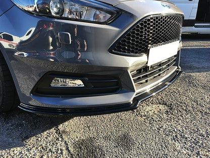 Front Ansatz V.3 für Ford Focus ST Mk3 FL Carbon Look