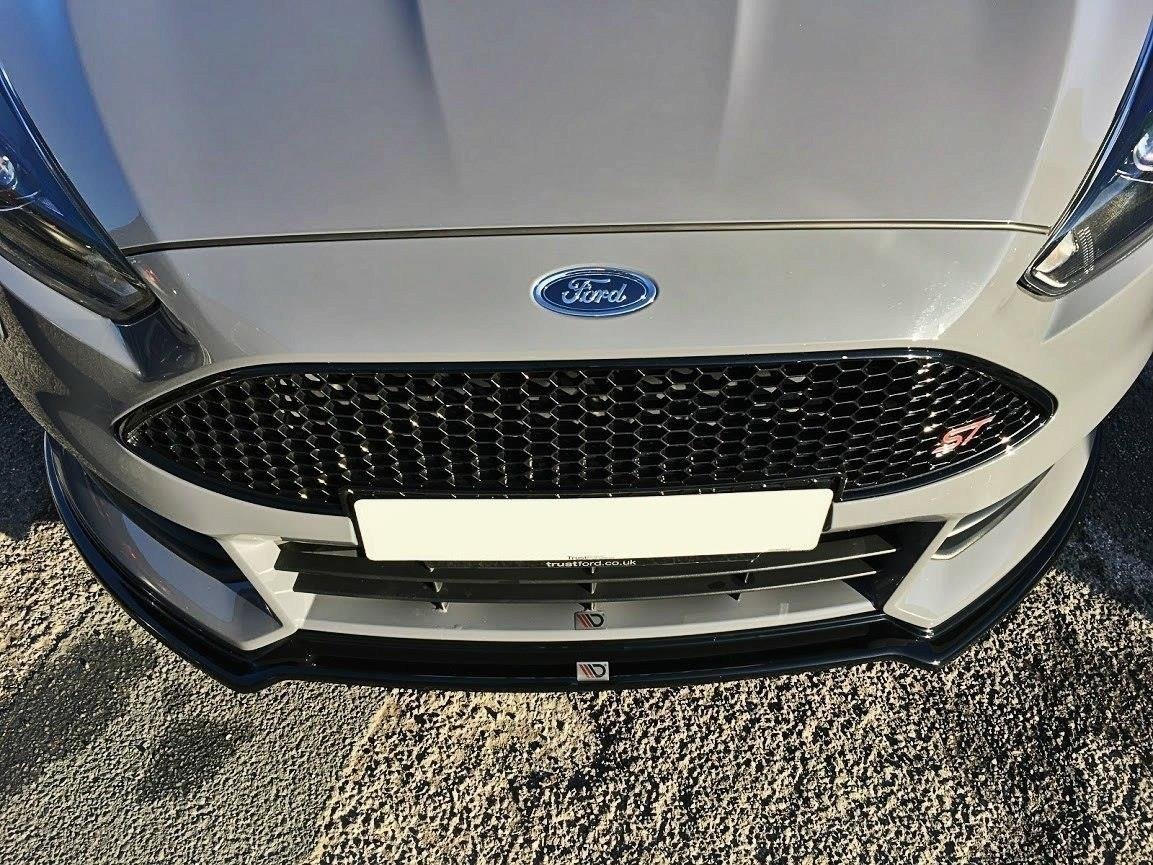 Front Ansatz V.3 für Ford Focus ST Mk3 FL Carbon Look