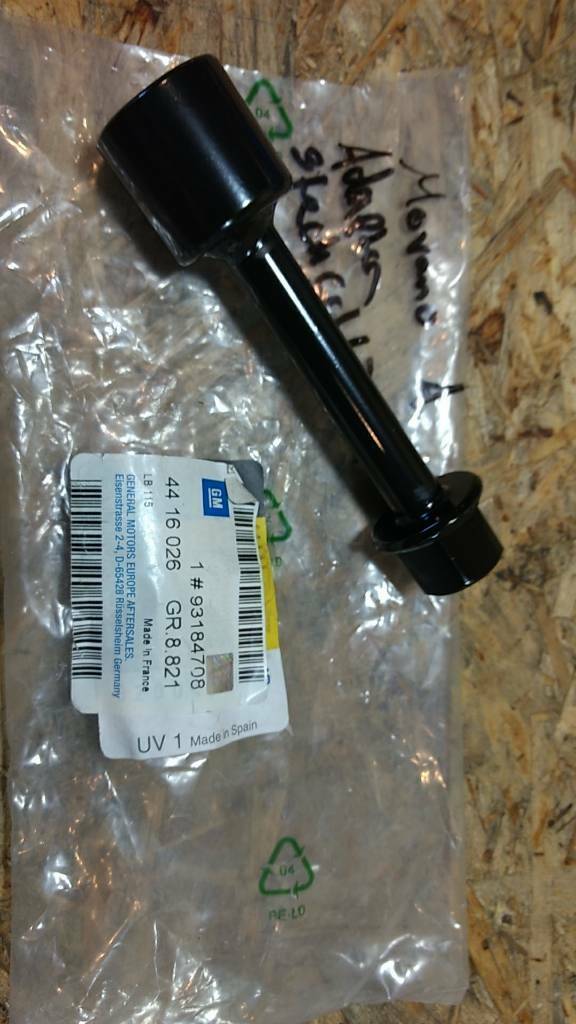 Original GM Opel Adapter Steckschlüssel Movano A NEU