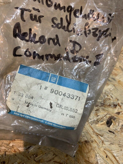 Original GM Opel Chromgehäuse Türschließzylinder Rekord D Commodore B Neu