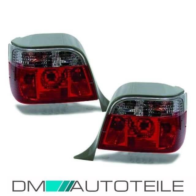 Rückleuchten Set Rot-Weiß Kristall passend für BMW E36 Touring Bj 90-99