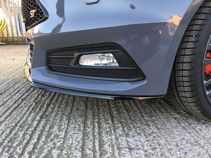 Front Ansatz für Ford Focus ST Mk3 FL (Cupra) schwarz matt