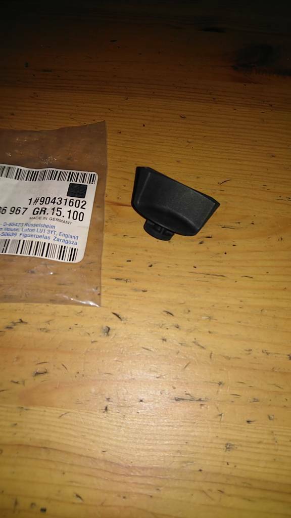 Vectra b Drehknopf Kofferraum Verkleidung neu gm 90431602