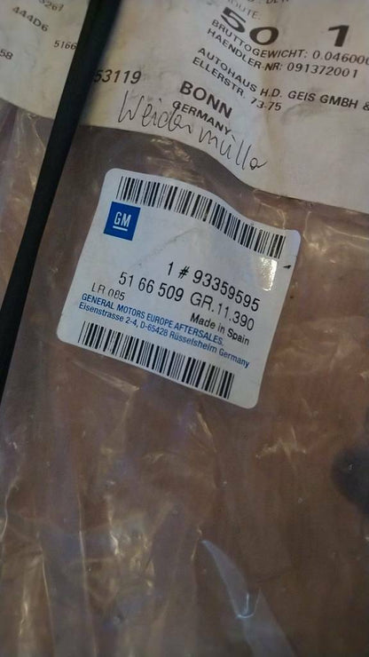 Meriva A Bowdenzug Sitzverstellung neu Original gm 93359595
