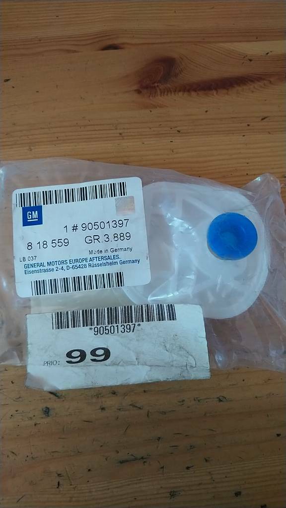 Opel Omega B Kraftofffilter neu Original GM
