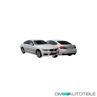 Stoßstange hinten grundiert passt für BMW 4 Gran Coupe (F36) 15-19 mit M-Paket