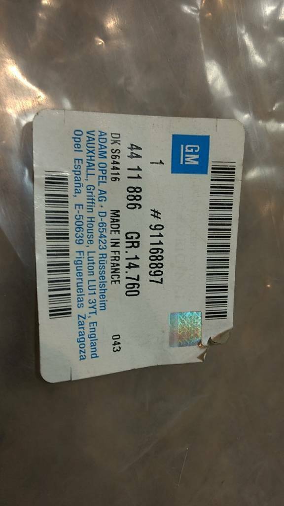 Opel Vivaro Verkleidung Karosserie seitlich original GM NEU