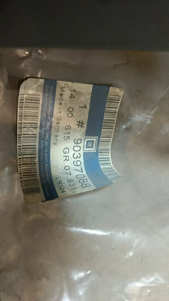 Original GM Opel Vectra A Zierleiste Frontverkleidung grau original NEU