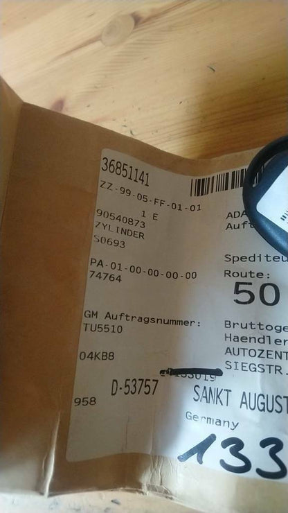 Corsa B Tigra A Schloss Schließzylinder neu Original GM