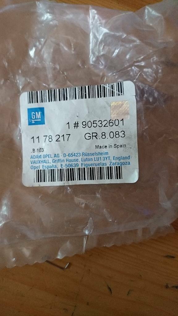Corsa B Tigra A Schloßhaken Motorhaube neu original GM