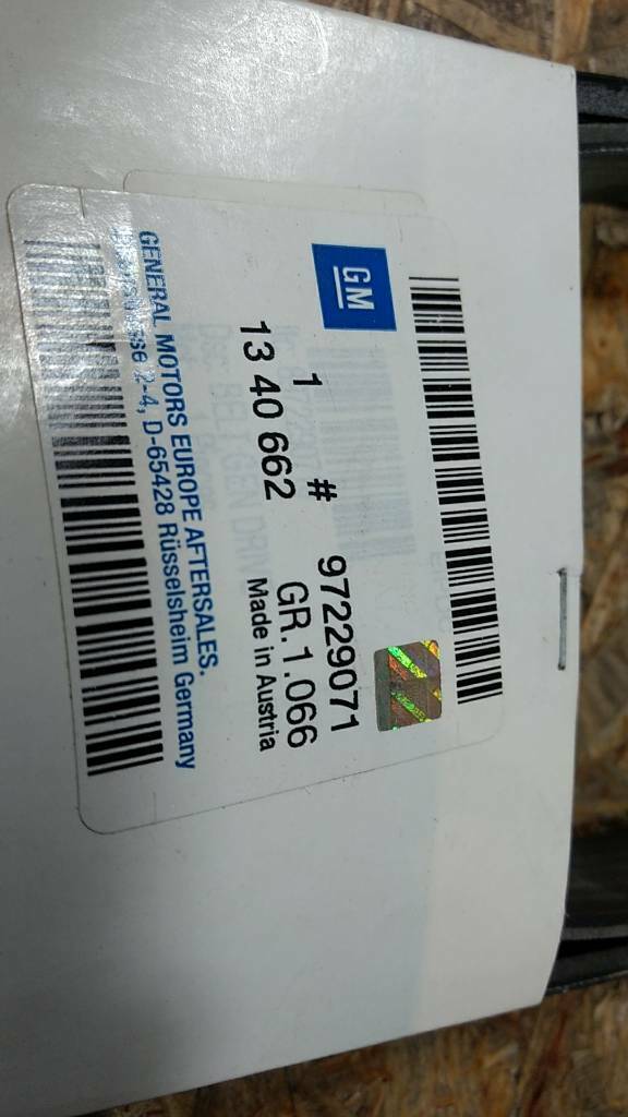 Chevrolet Keilrippenriemen original GM Opel NEU