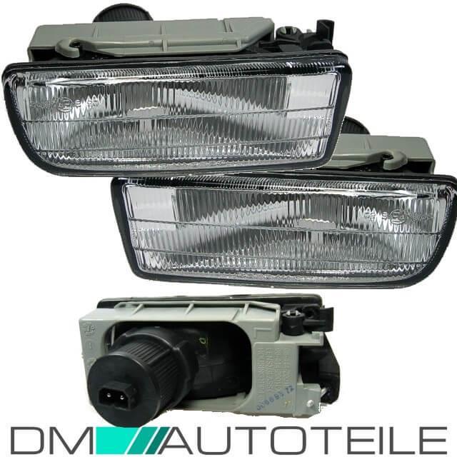 Satz H3 Nebelscheinwerfer für BMW 3er E36 alle Modelle schwarz +