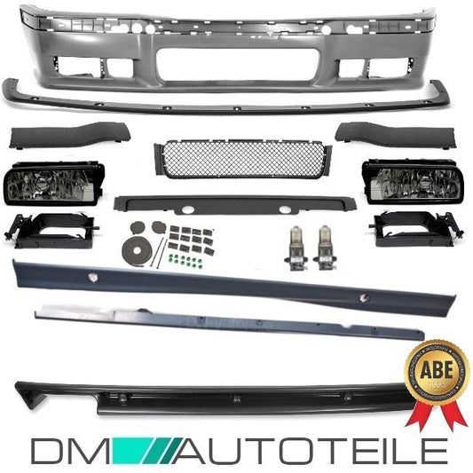 Stoßstange vorne hinten Seite Bodykit passt für BMW E36 nicht M-Paket M3 +*ABE*