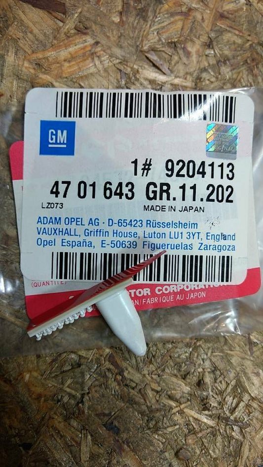 Agila A Clip Stecker Heckscheibe original GM Opel NEU