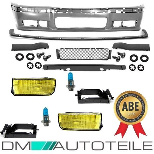 Stoßstange vorne alle Modelle + GT Lippe+ Nebel Gelb OE für BMW 3er E36 + M & M3