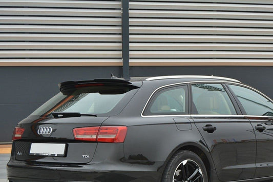 Spoiler CAP für Audi A6 C7 Avant Carbon Look