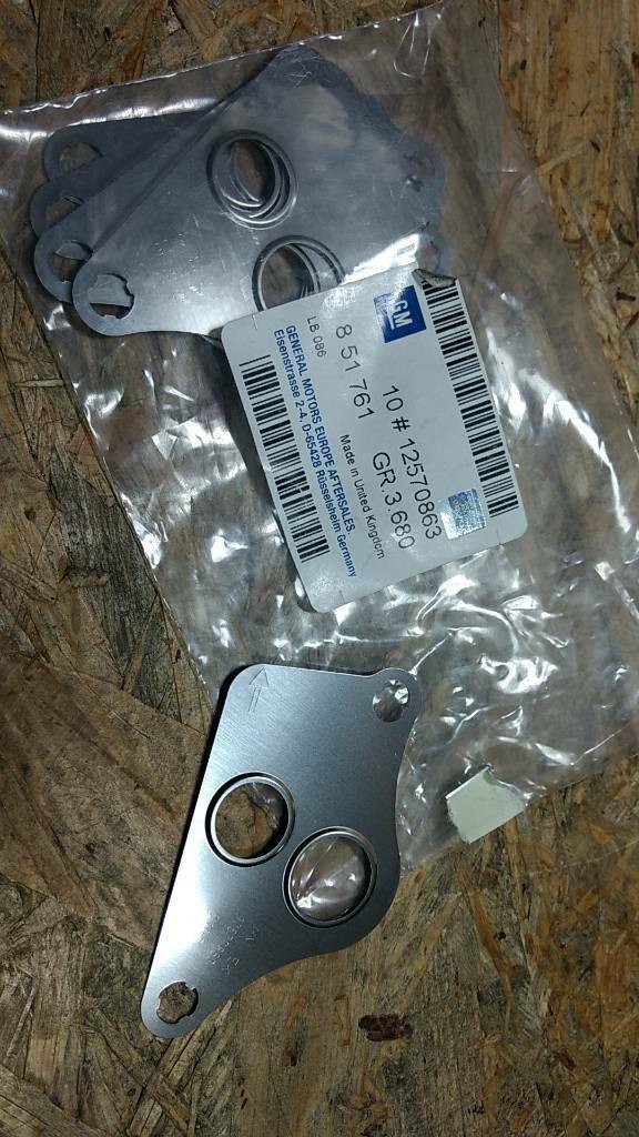 Vectra C Dichtung Abgasrückführventil original GM Opel NEU