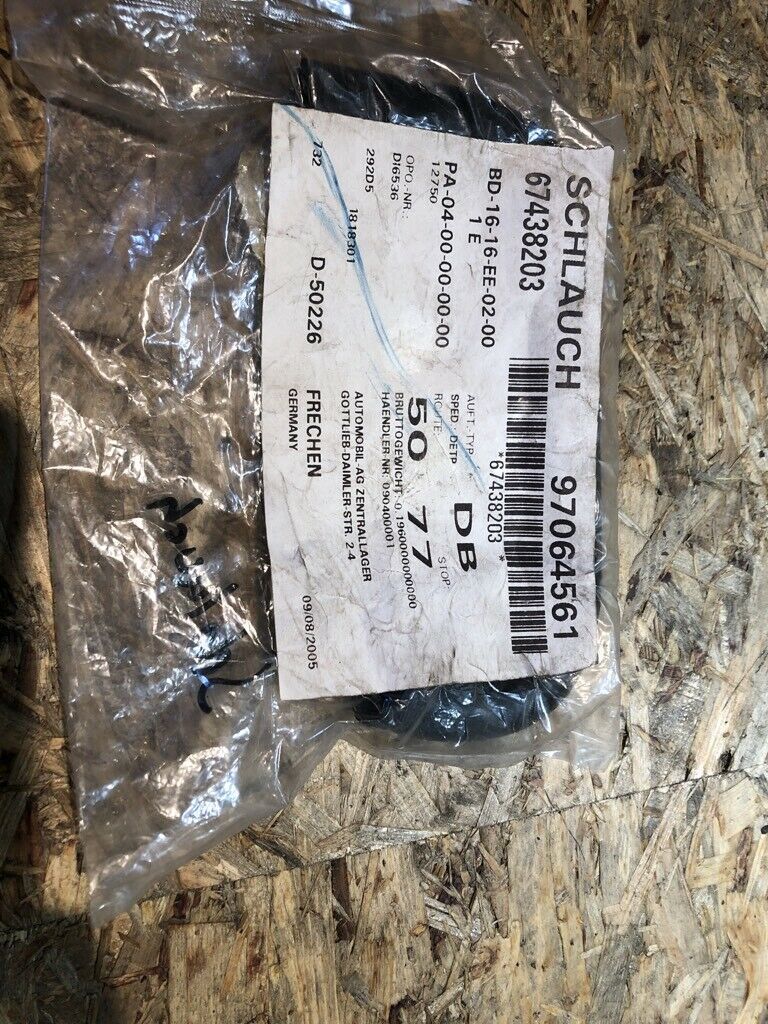 Original Opel Schlauch Neu