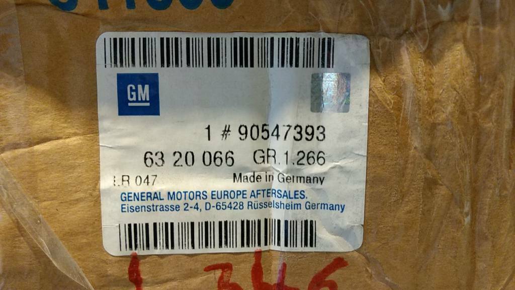 Astra G Kühlergrill original GM Opel NEU