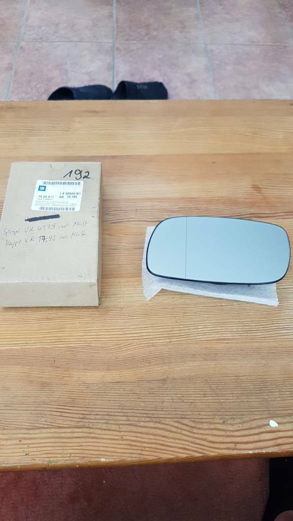 Original Opel Astra F Spiegelglas Links NEU