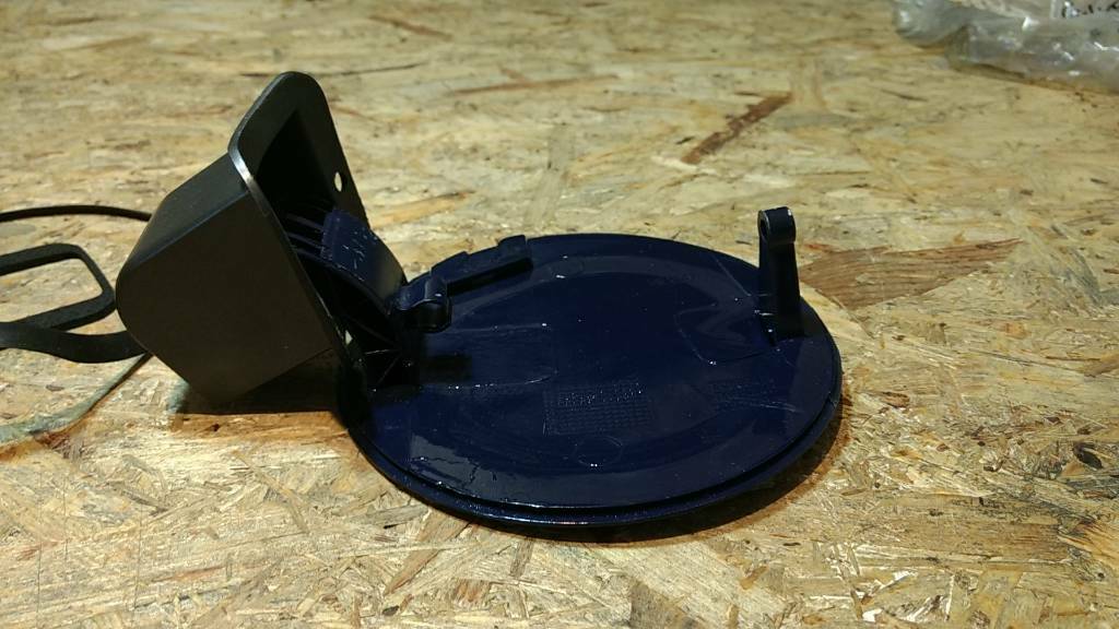 Zafira Astra G Tankdeckel dunkelblau original GM Opel NEU
