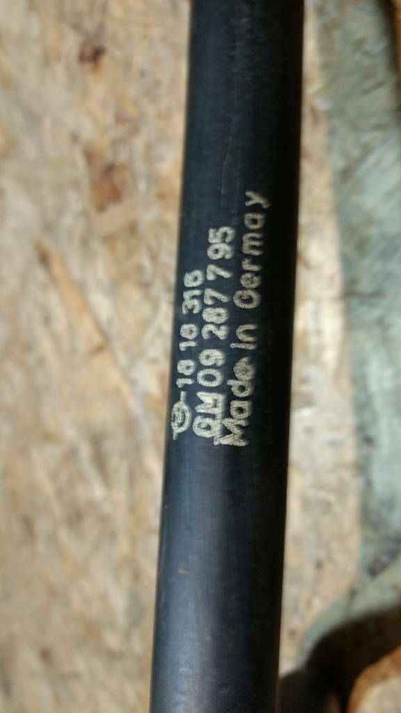 Ascona , Manta B Heizungsschlauch original GM Opel NEU