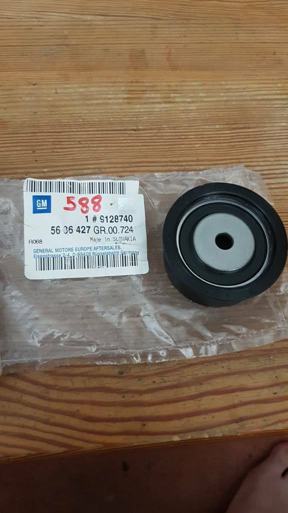Zafira A 1.8 16V ... Umlenk- Führungsrolle Zahnriemen original GM Opel NEU