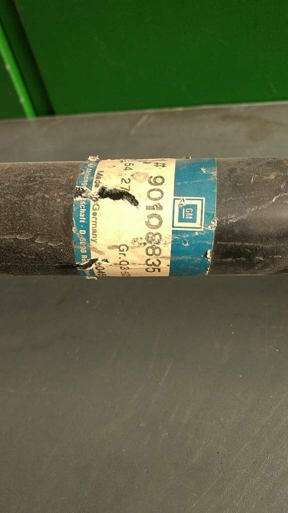 Kadett D Hosenrohr Auspuff original GM Opel NEU