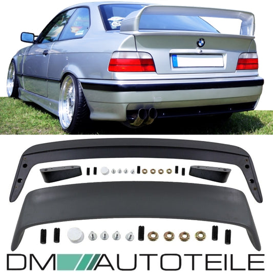 Sport Heckspoiler hinten große Ausführung + 2K PU Schaum passt für BMW 3er E36 ABS unlackiert nicht für GT Class 2