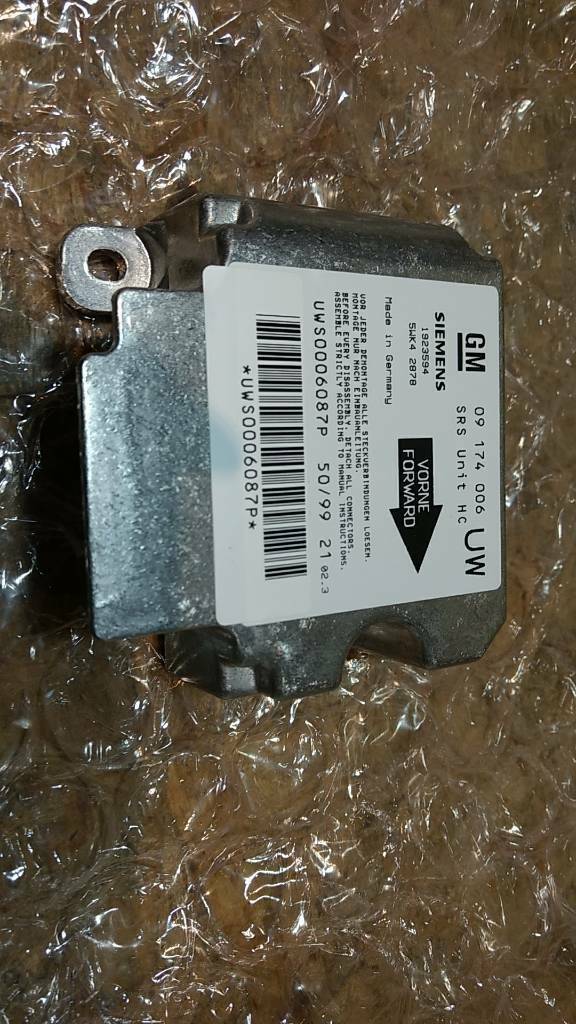 Zafira A Steuergerät Airbag original Opel NEU