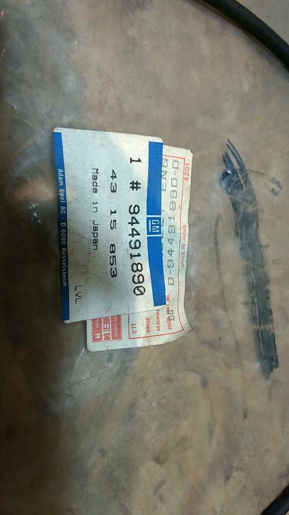 Omega A 23DTR 23YD / 23YDT Kupplungszug Original GM Opel Neu