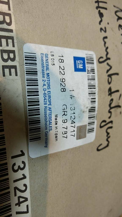 Opel Meriva A Heizungsbetätigung original GM NEU