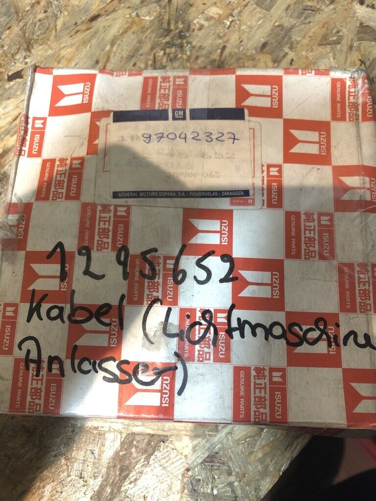Original Opel Corsa A Kabel für Lichtmaschine Neu