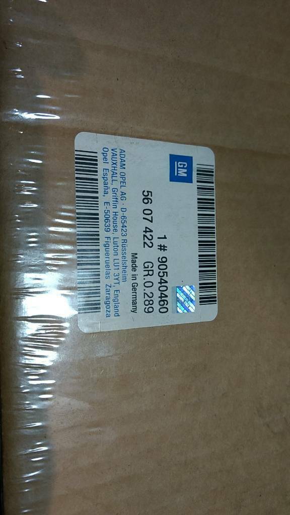Zafira A (F75) Astra G CC (F48,F08) Zylinderkopfd. orig. GM NEU