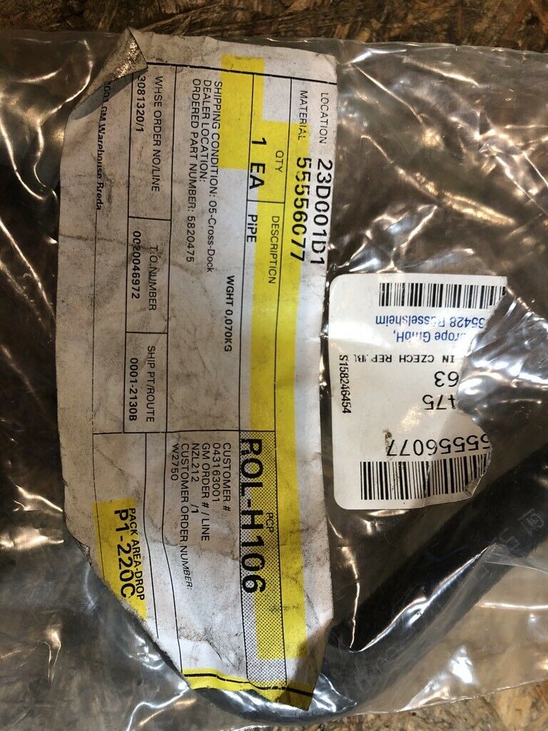 Original Opel Vectra C Schlauch Kraftstoffleitung Neu
