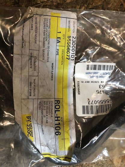 Original Opel Vectra C Schlauch Kraftstoffleitung Neu