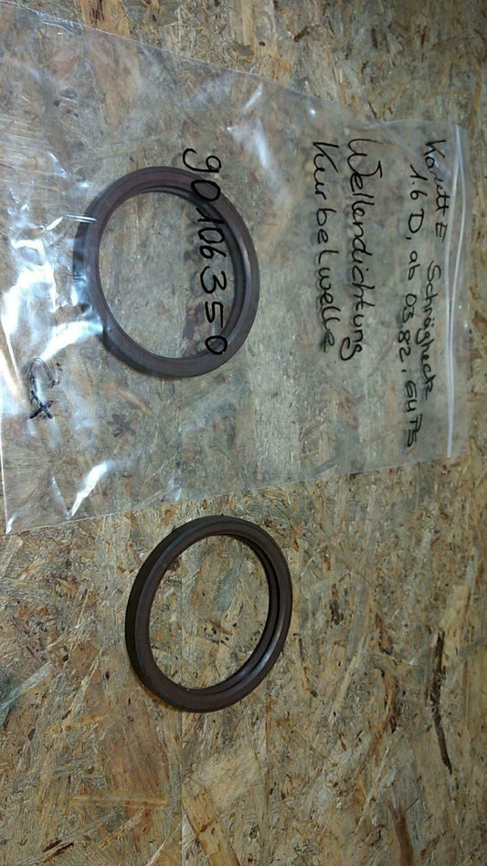 Kadett E Schrägheck Wellendichtung Kurbelwelle original GM Opel NEU
