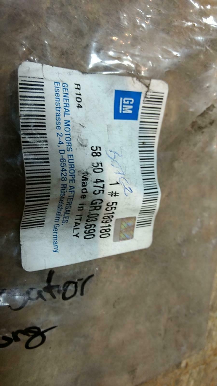 Opel Zafira B Strebe Katalysator Abgasrückführung original GM NEU